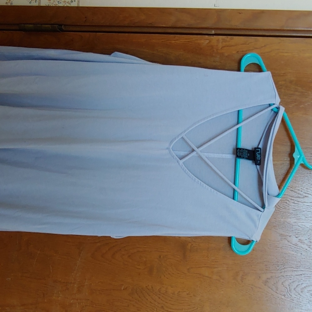Light blue top
